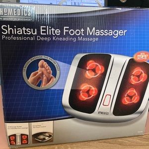 Homedics foot massager with heat